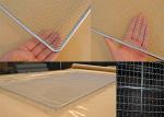 Food Grade Wire Mesh Tray , Wire Basket Cable Tray For Oven Food Processing