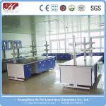 Popular Full Steel School Science Lab Island Bench Furniture With Drawer