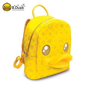 China Oxford Cute Backpack Bag 3D Duck PU Nylon non phthalate pvc Material factory