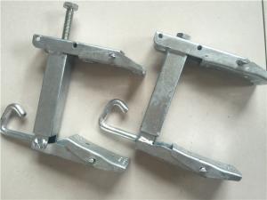 China Hot Dip Galvanized Steel Wire Clamp / Cable Clamp With Custom Various Size factory