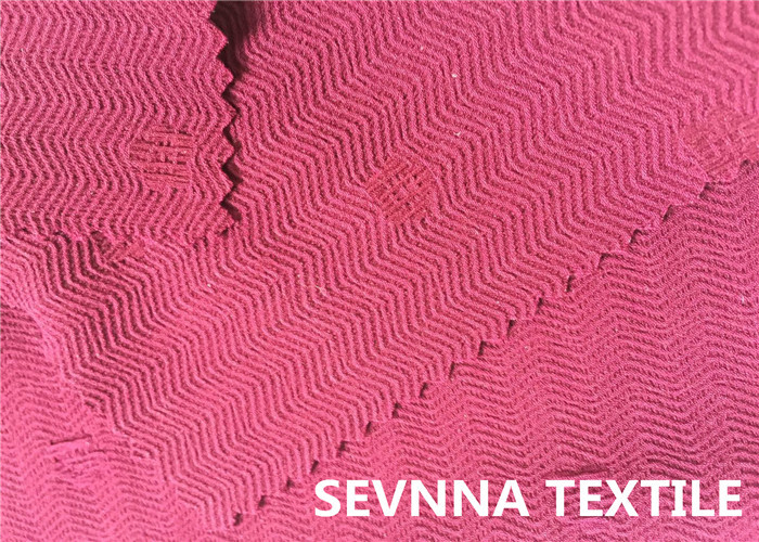 Twinkle Print Nylon Lining Fabric , Weaving Knit Dark Blue Nylon Fabric
