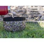 Amazon Dog Travel Convenient Food Bowl Water Bowl Foldable Dog Bowl Camouflage