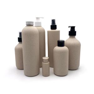 China Wheat Straw Small Plastic Empty Cosmetic Bottles Containers 24mm 180ml 20/415 factory