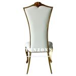 Stainless Steel 201 Wedding Banquet Chair With Assembly 4 Legs