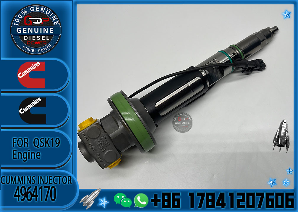 Diesel Fuel Injector Nozzle 2867149 2882079 4964173 F00BJ60772 4964170 4955524 for cum-mins QSK19 K19 Engine Parts