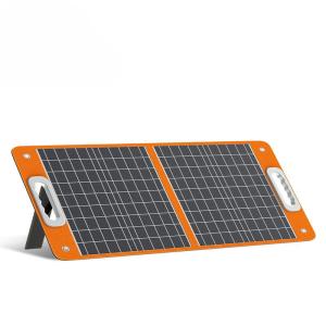 China Foldable 60W Monocrystalline Silicon Solar Panels Lightweight and Portable for Outdoor factory