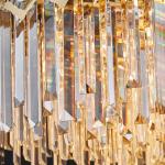 Chandelier Modern K9 Crystal Raindrop Chandelier Lighting hanging LED Ceiling