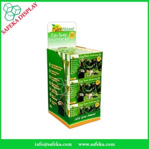 China Pop dump bin displays Cheap Custom printed Promotion Rack Supermarket advertising Cardboard plant foods floor stand factory