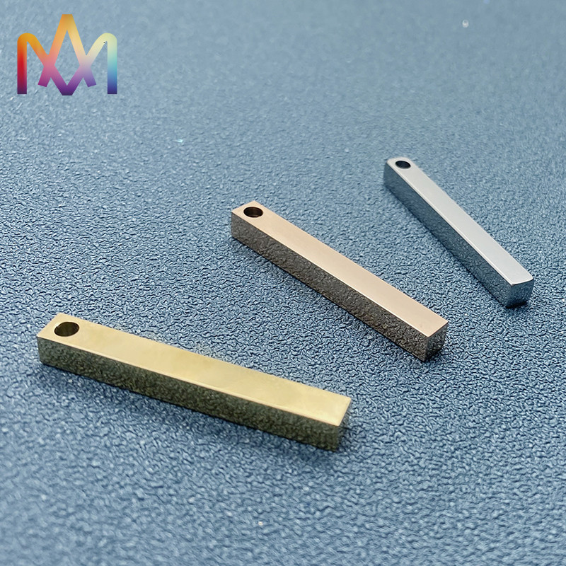 Hypoallergenic SS304 Vertical Bar Pendant 5x40MM