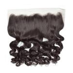 Brazilian Loose Wave Lace Closure 13 By 4 Inch None Processed Virgin Hair
