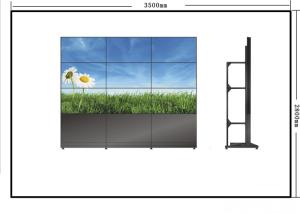 China 4k Indoor LED Video Wall 6.7mm 700 Nits Brightness 46 Inch With Ultra-Narrow Bezel factory