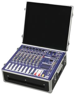 China 9 Channel Stereo Powered Mixer mixing console Speaker * 2 450W*2 PM600USB factory