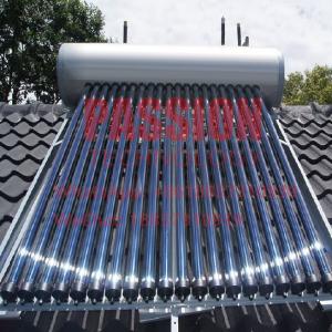 China Heat Pipe Thermal Solar Water Heater Aluminum Alloy With Painted Steel Shell factory