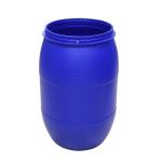 160L 160KG Plastic Chemical Containers HDPE Plastic Drum With Iron Hoop Ring