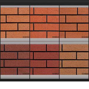 China Pholus Flexible Brick Tiles Lightweight Size Customized Rectified Edge factory