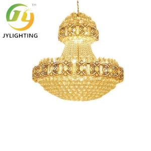 China European Modern Style D60/80/100/120/150CM K9 Crystal Chandelier Classic Lighting for Living Room factory