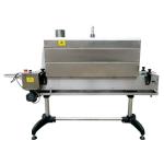 Bottle Labels Steam Shrink Tunnel Machine 83pcs/Min With 18kw Electric Steam