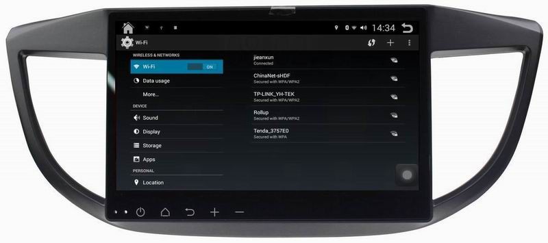 Ouchuangbo 10.1" Android 4.4 Headun for Honda CRV 2012 HD 1024*600 Car Navigation GPS Radio 3g wifi Stereo System