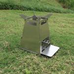 Foldable Stainless Steel BBQ Grill for Portable and Customized Outdoor Cooking