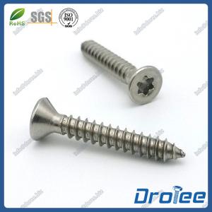 China Stainless Steel 304 Screws Flat Head Torx Self Tapping Sheet Metal Screws factory