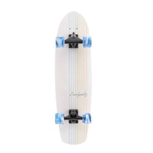 China OEM Landyachtz Butter White Lines Cruiser Complete Skateboard - 9&quot; x 31.2&quot; factory