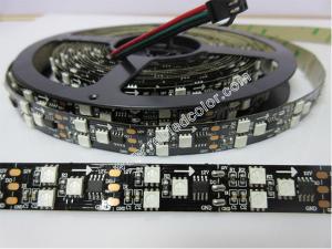 China black led strip ws2811 digital rgb led pixel strip light on sale