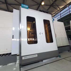 Combined Vertical Insulating Glass Special Cleaning And Air Drying Machine With