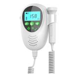 Pregnant Women Baby Heartbeat Detector Monitor Safe Fetal Doppler