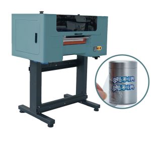 China Auto Lamination DTF UV Printer Professional Label Printing Machine factory