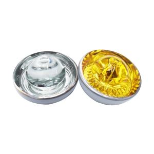 China High Reflective Glass Road Studs for Roadway Safety using Reflective Tape 10 cm-25 cm factory