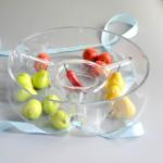 Handmade Glass Fruit Plate
