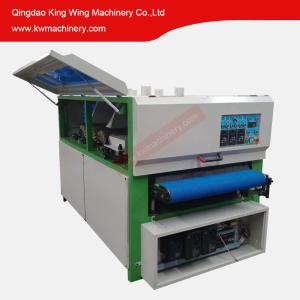 China KC1000YP-4R wood sanding machine before or after paint kitchen cabinet MDF board sanding machine factory