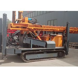 450m Crawler Hydraulic Rotary Drilling Rig Diesel Engine Driven Dth