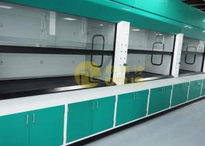 China Standard Size Epoxy Resin Laboratory Countertops For Mini Size Fume Hood factory