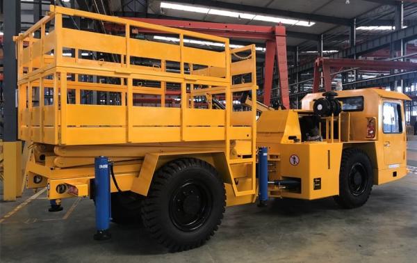 40D Lateral Swing Angle Mobile Mining Equipment , Large Underground Utility