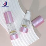 100ml Rose Gold Cosmetic Plastic Pump Bottles Airless Bottle Set for Facial Care