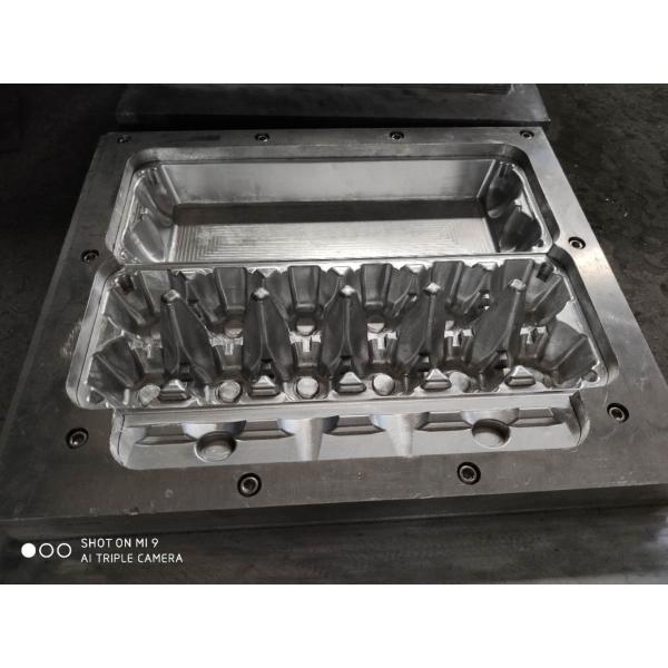 China 10 Holes Egg Carton Die Casting Pulp Mold For Paper Pulp Machinery factory