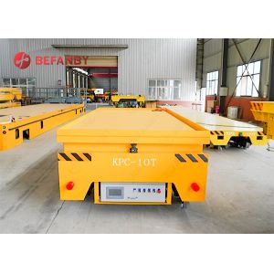China 1-50T With Electrical Railway Transfre Carts Use Remote Control factory
