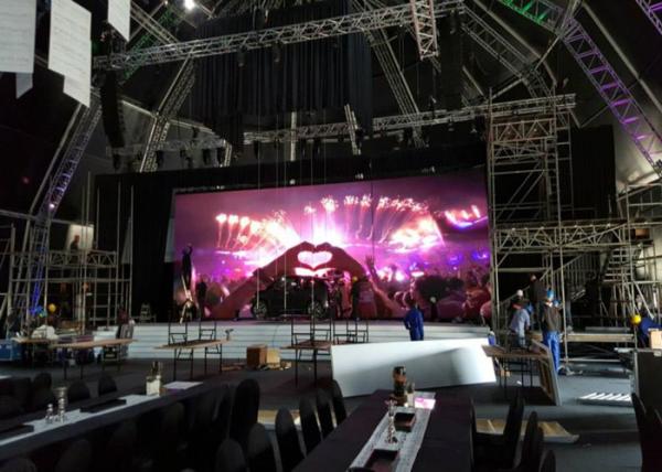 SMD Rental Led Display P4.81 , Led Video Wall Indoor And Outdoor For Concert