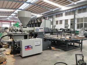 China Rotary SEBS Sports Shoe-pad/midsole Injection Moulding Machine 1 worker Need Only factory