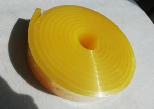 China Yellow PU 75A 80A 90A Screen Printing Squeegee High Tolerance factory