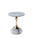 Wholesale modern stainless steel side coffee table factory manufacture Corner