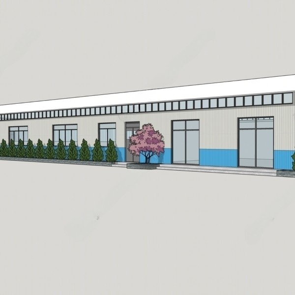 Large-Span Prefabricated Steel Structure Workshop for Industry/Factory