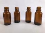 hot sale 20ml amber dropper bottle glass bottle