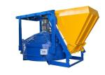 Electric Stationary Planetary Concrete Mixer , Pan Type Vertical Concrete Mixer