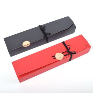Recycled Material Kraft Paper Food Gift Packaging Box Chocolate Truffle