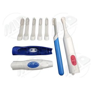 China 2K Injection Molds for Toothbrush Dual Material Plastic Molding Durable and Ergonomic on sale