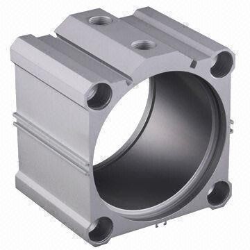 Mill finihsed 6063 Industrial Aluminium Profile Cylinder Shell With CNC