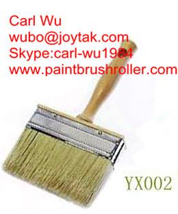 Natural pure bristle Chinese bristle synthetic mix shed fence wall paint brush