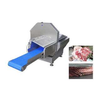 Large Frozen Meat Slicer Cutting Machine For Beef Bacon Ham 280pcs/Min